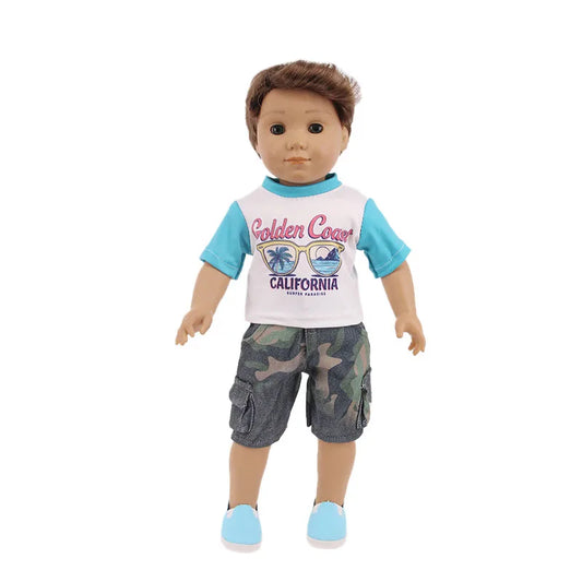 Discounts! 7.5 cm Doll Shoes For 16-18 Inch Girl/Boy Doll & New Born Baby Doll 43 cm & Our Generation Doll Clothes Accessories