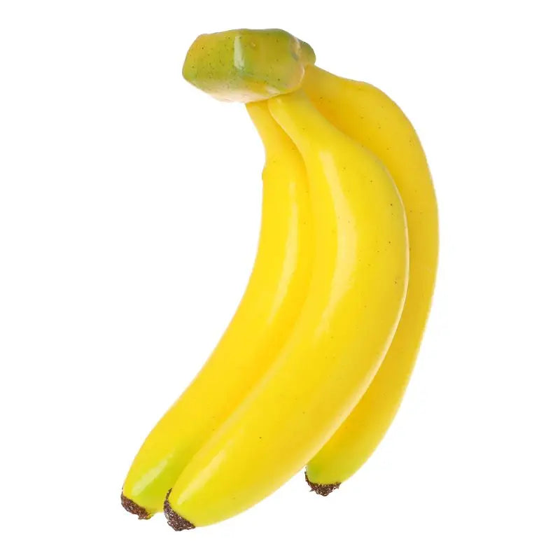 Realistic Artificial Banana Bunch Fruit Fake Display Prop Decorative Fo