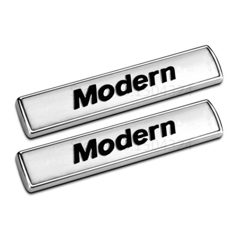 2pcs Luxury Modern Urban Sport Refit Car Auto Fender Tail Emblem Badge Sticker for BMW E46 E39 E90 E60 E36 E30 E34 F30 F10 F20