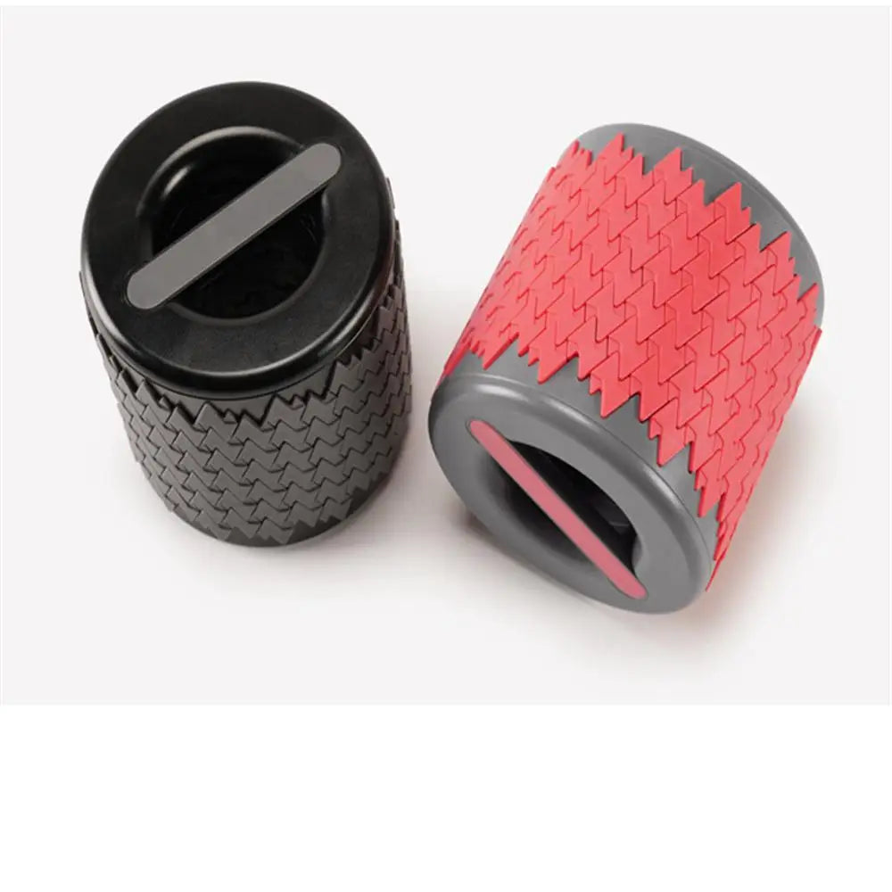Adjustable Yoga Column ABS Massage Roller, Portable Yoga Brick for Leg, Back Muscle Axis, Relaxation, 13.3-35cm, THANKSLEE
