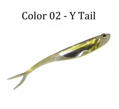 5pcs/6pcs Fishing Soft Bait 75mm100mm Shad Silicone Fishing Soft Lures Artificial Baits Swimbaits Bass Fishing Accessories