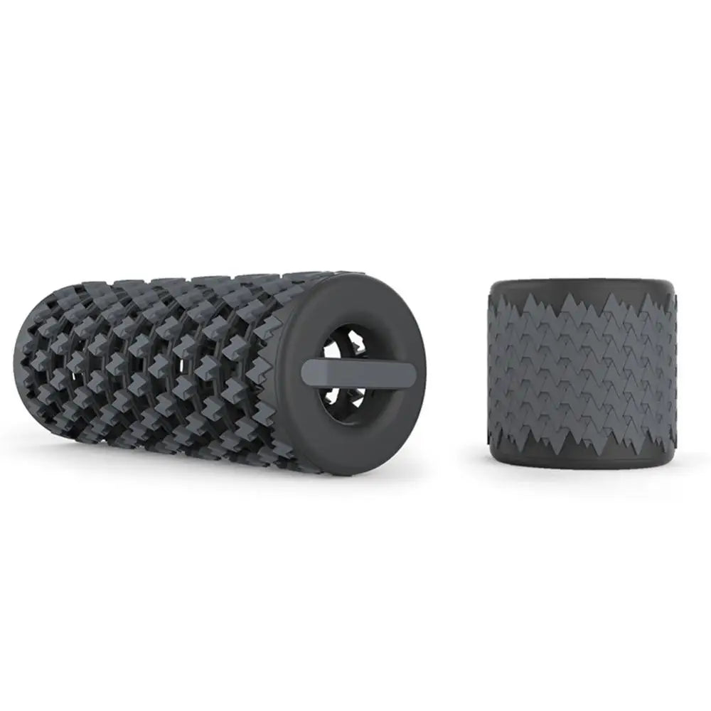 Adjustable Yoga Column ABS Massage Roller, Portable Yoga Brick for Leg, Back Muscle Axis, Relaxation, 13.3-35cm, THANKSLEE