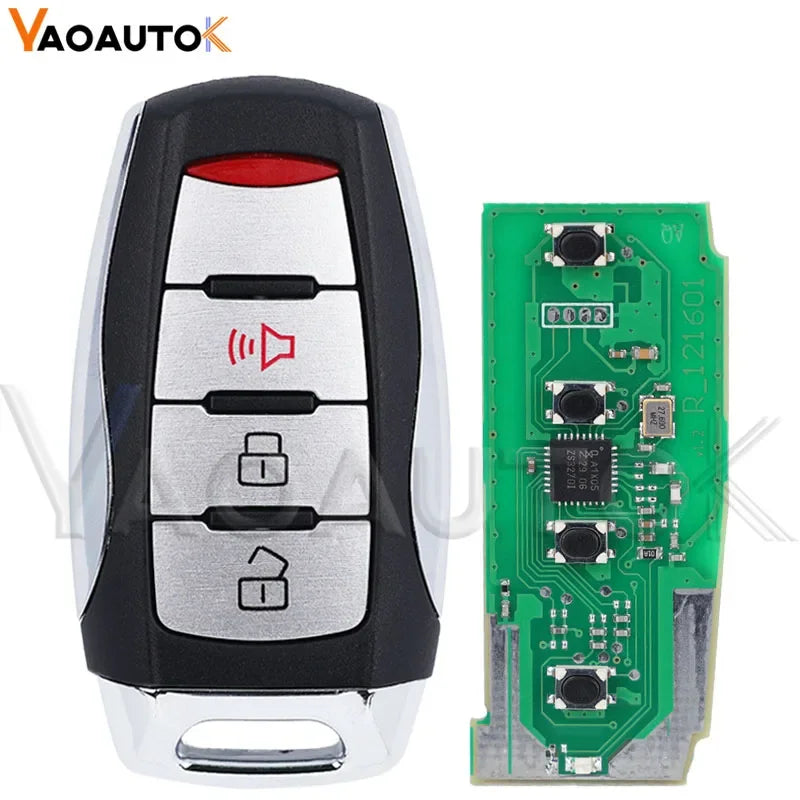 Smart Remote Key For Great Wall Haval Pao POER GWM Haval Pickup truck P Series Remote 433Mhz ASK ID47 Chip Keyless Go Car Key