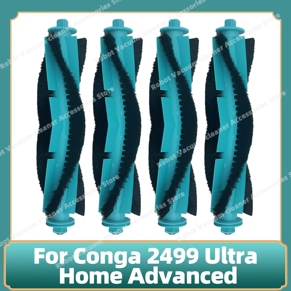Fit For Conga 2499 Ultra Home Advanced Titanium / Atvel SmartGyro R80 Base Main Side Brush Filter Mop Cloth Dust Bag Parts