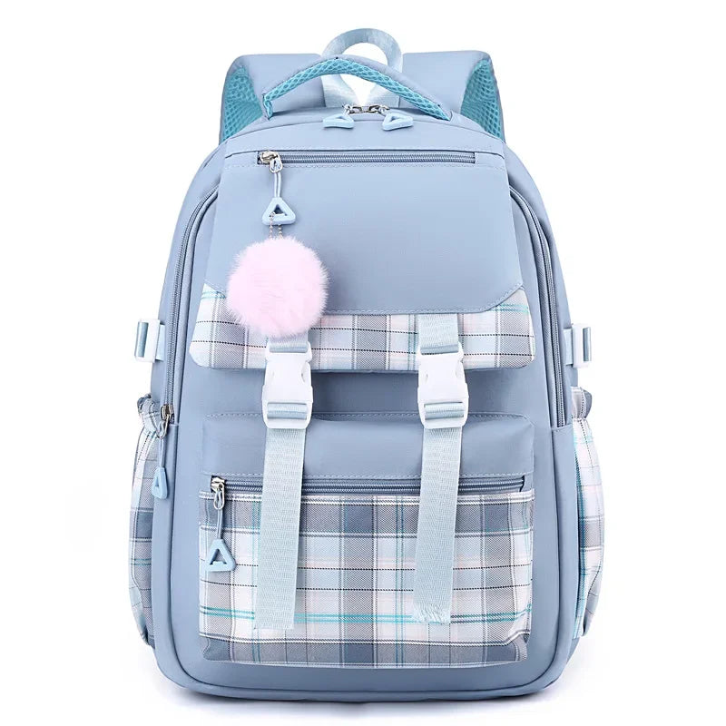 2024 Hot Sales School Bags for Paimery School Students Girls Large Capacity Children's Bags Lightweight Washable Travel Backpack
