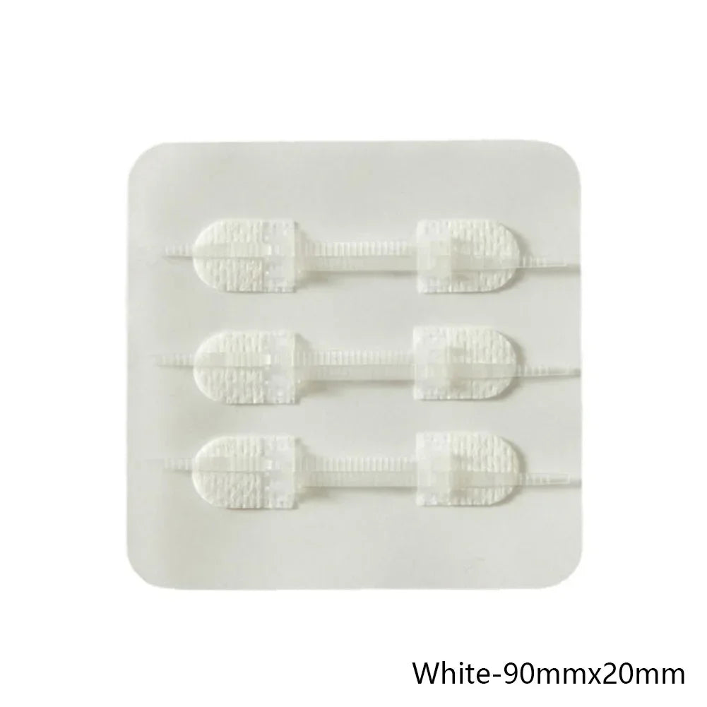 3pcs/set Band-Aid Zipper Tie Wound Closure Patch Hemostatic Patch Wound Fast Suture Zipper Band-Aid Outdoor Emergency Device