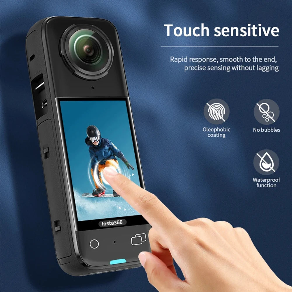 5D Protective Film for Insta360 X4 Screen Protector Anti-scratch Film for Insta360 X 4 Camera Screen Protector (Not Glass)