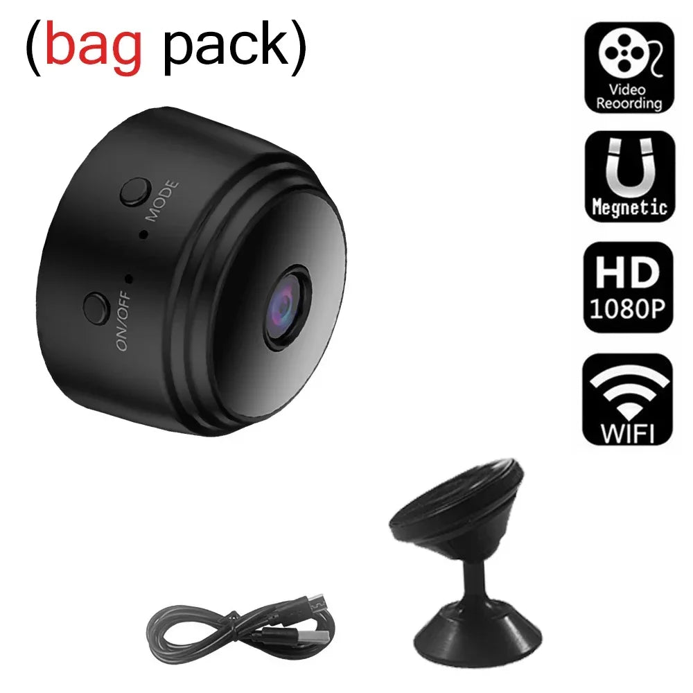 A9 1080P Mobile Wifi Car Camera Surveillance Cameras Sensor Camcorder Web Video Smart Home Safety Wireless Security Camera