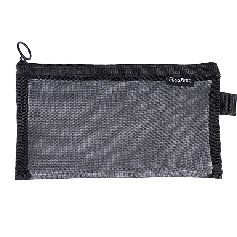 Panda New Nine Layer Large Capacity Transparent Pen Bag Cute Girl Junior High School Student Pencil Case Stationery Bag Storage