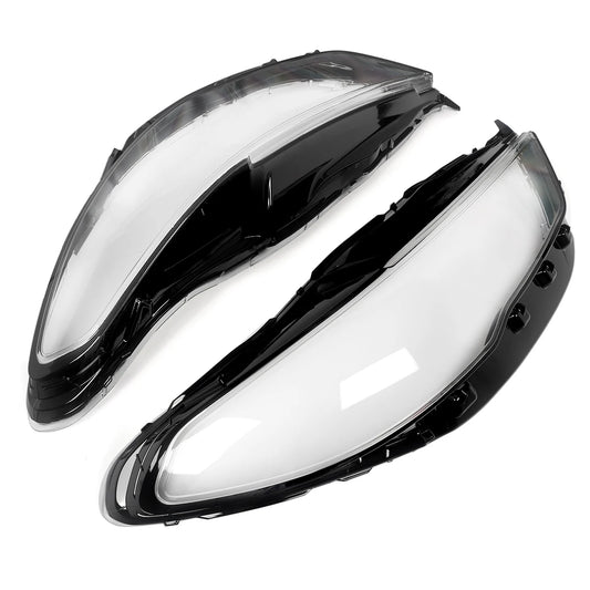 SAIQINGSP Clear Fit For Ford Fusion 2017-2018 Headlight Cover Left+Right Car Accessories Tools