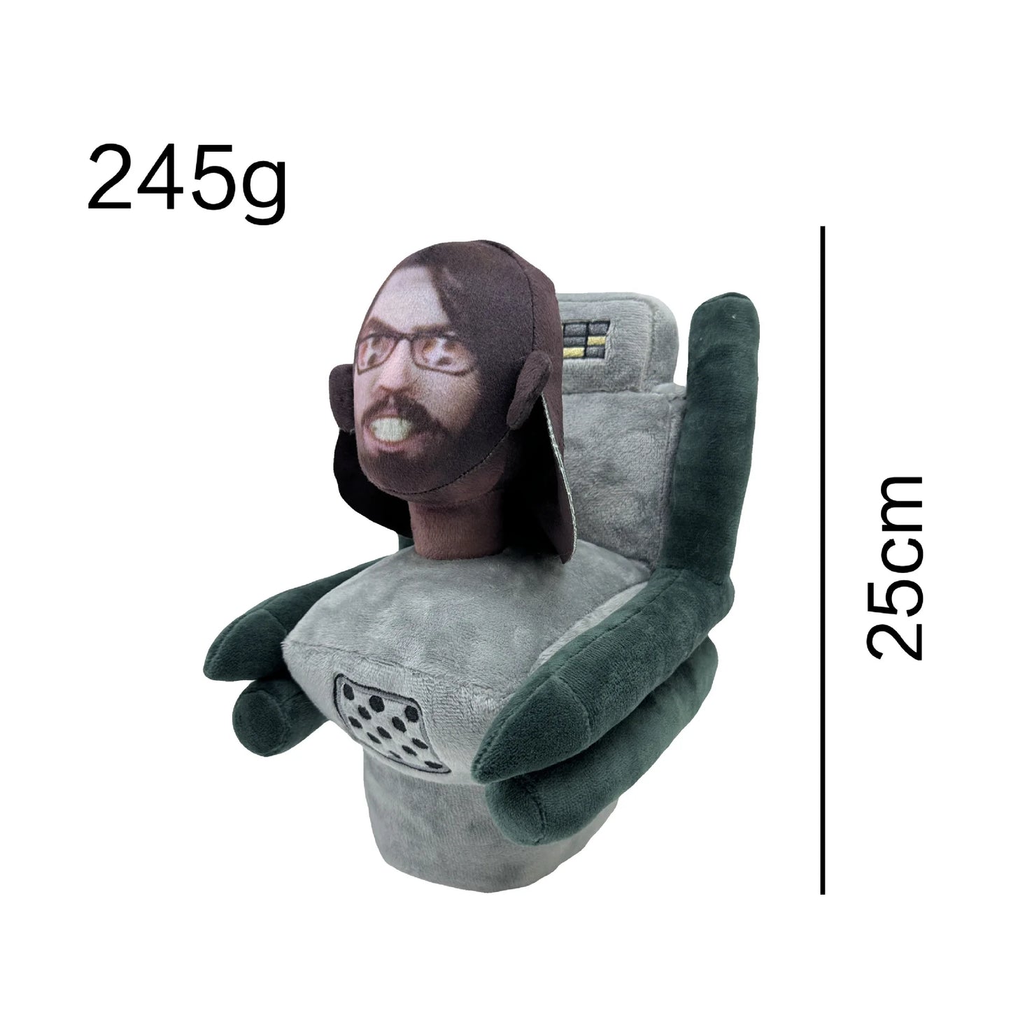 68style Skibidi Toilet Plush Stuffed Doll Toys Collectible Gifts for Kids Fans Adults Birthday Bosses Funny Anime Game F