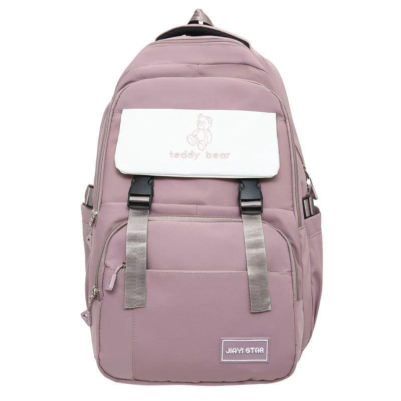 Backpack Large Capacity Male And Female Students New Fashion Korean Version Of Leisure Travel.