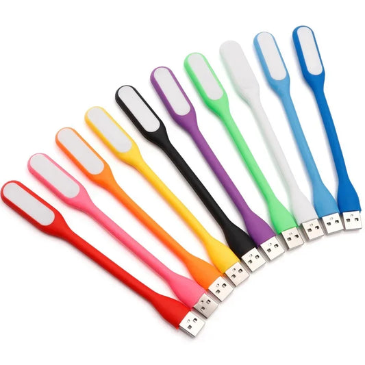 2/4/5 PCS Mini USB LED Light Portable Eye Protection Night Lights Bendable Table Lamps Reading Lamp For Power Bank Laptop