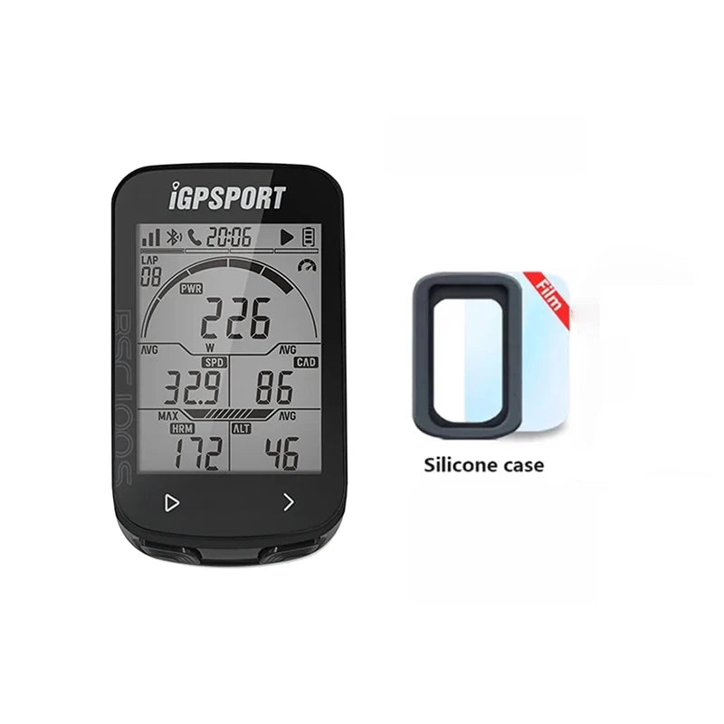 iGPSPORT BSC100S GPS Odometer Cycling Bike Computer Sensors Cycl Speedomet Riding Cycling Speedometer 2.6‘’ large screen