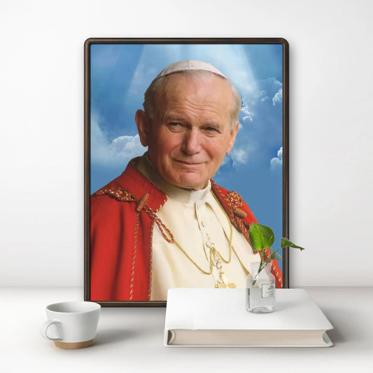 Saint Pope John Paul II 5D DIY Diamond Painting Embroidery Catholic Icons Cross Stitch Mosaic Picture Handicraft Home Decor
