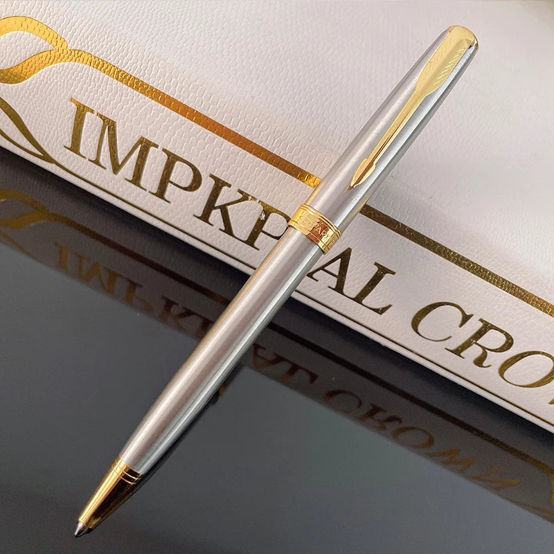 Classic Brand PARKER Metal Ballpoint Pen 0.7mm Blue Ink Business Office Signature Ballpoint pen