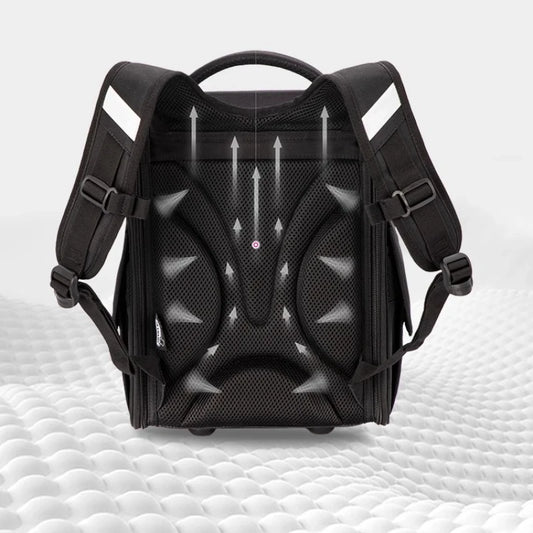 New 1-2 Grade Orthopedic Backpack for Boys Cartoon 3D Football School Bag Children's Backpack Primary School Waterproof Bookbags