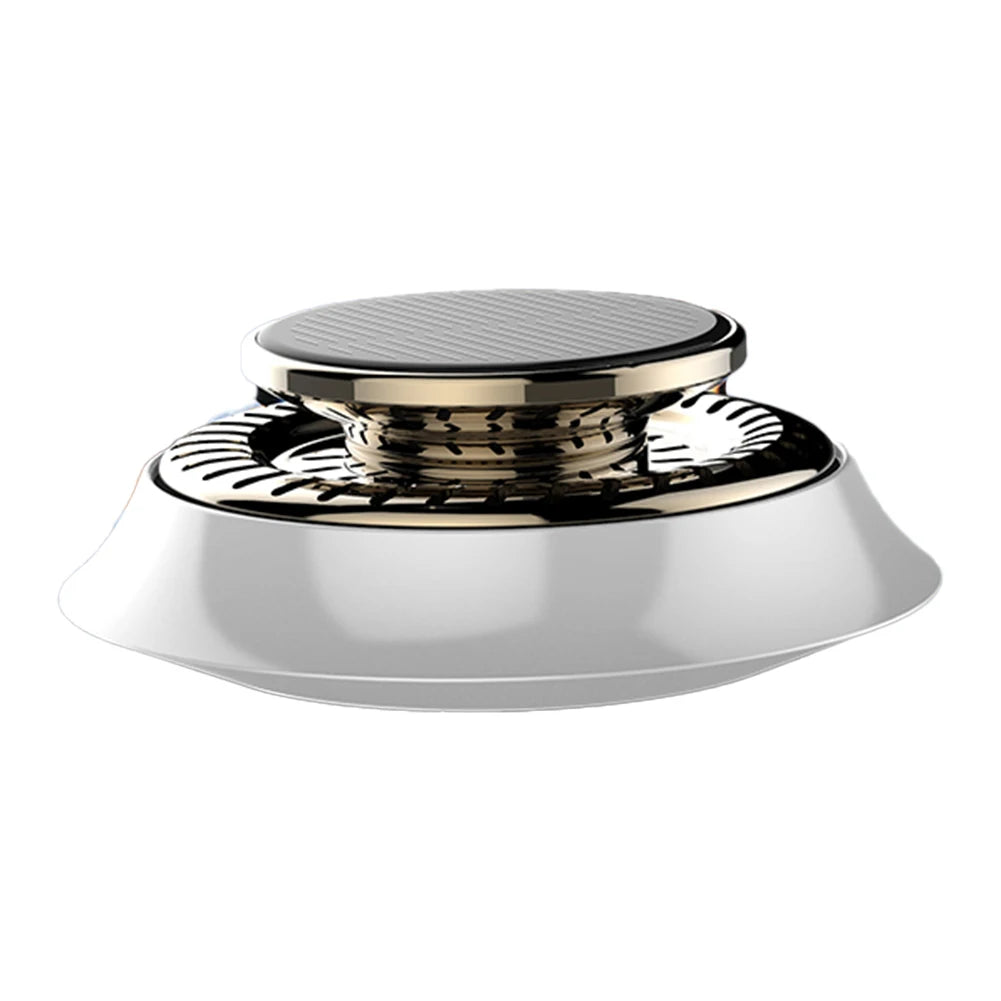 1pc Car Air Solar Creative Rotation Perfume Diffuser Small Lasting Fragrance Air Cleaning Car Interior Accessories