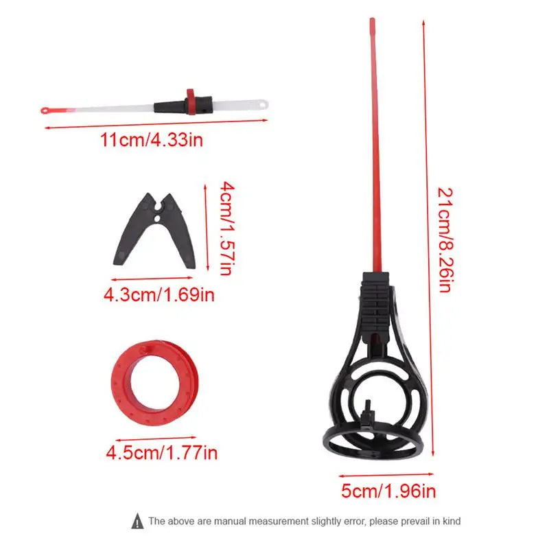 Winter Ice Fishing Rod Portable lightweight Winter Ice Fishing Pole Spinning Rod Winter Fishing Detachable Replacement Pole