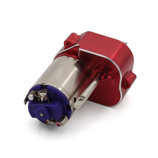 Metal Transmission Gearbox Engine Gear Box Housing Motor Drive Shaft Metal Gear For MN82 MN78 1/12 RC Car Upgrade Parts