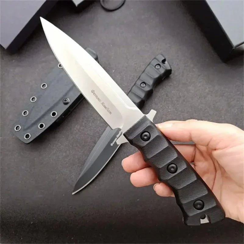 Camping Multitool Fixed Blade Knife DC53 Blade Nylon Glass Fibre Handle EDC Hunting Self-defense Tactical Survival Hand Knife