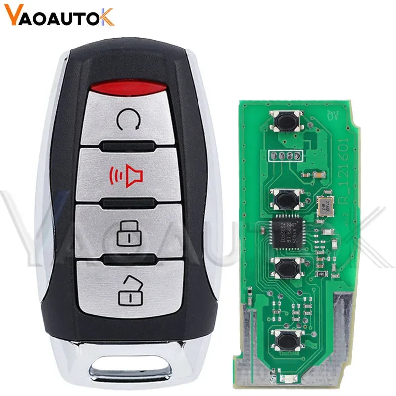 Smart Remote Key For Great Wall Haval Pao POER GWM Haval Pickup truck P Series Remote 433Mhz ASK ID47 Chip Keyless Go Car Key