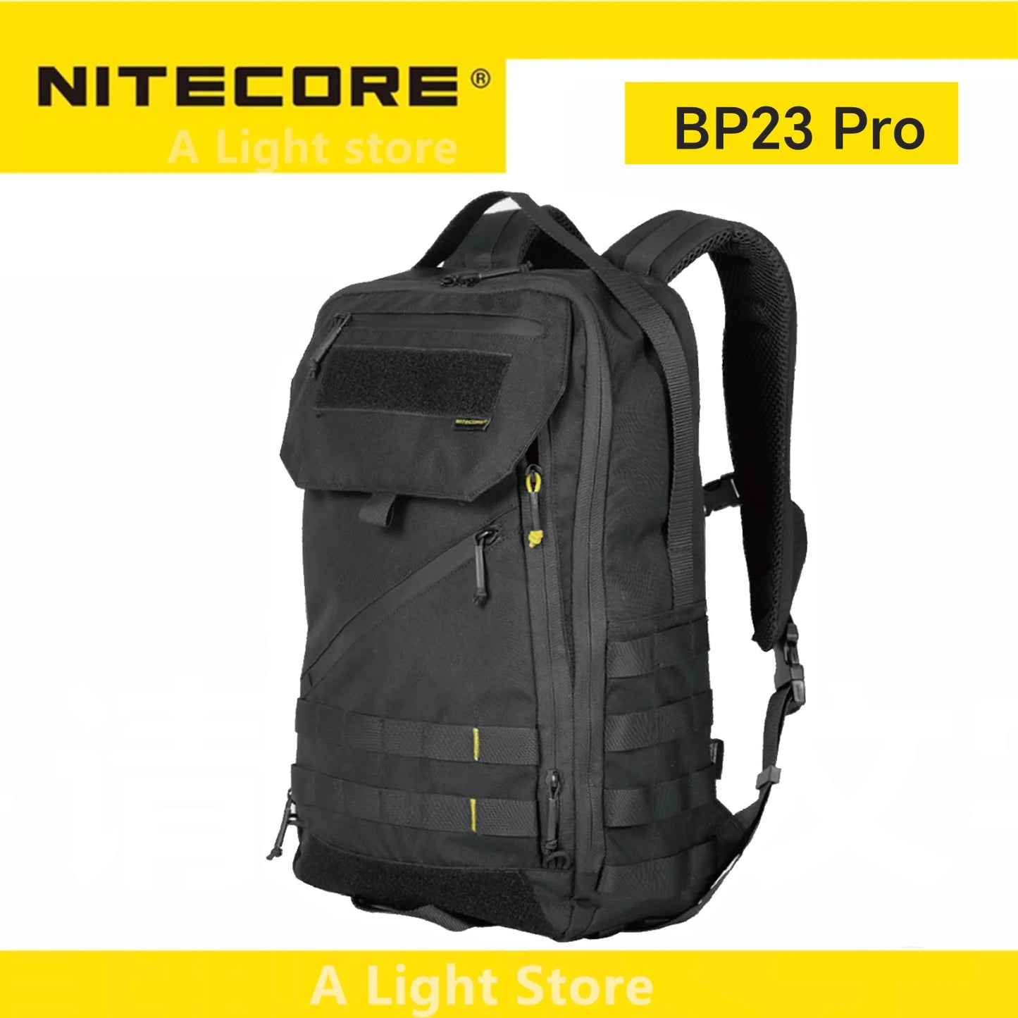 NITECORE BP23 PRO 23L Backpacks Multipurpose Commuting Travel bag Wearproof bag knapsack 500D Nylon Military Hunting Backpack
