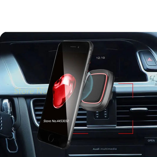 Magnetic Car Phone Holder For JEEP Renegade 2016-2021 GPS Strong Magnet Mount Holder With Base Interior Accessories