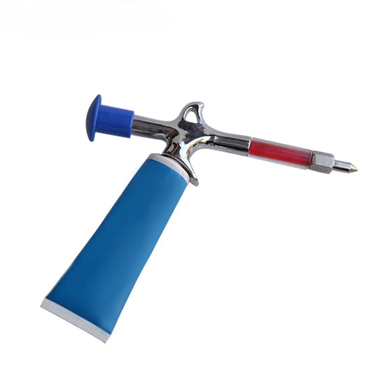 Cycling Aluminum Alloy Grease Gun Mini Nozzle Syringe Bicycle Accessories Upkeep Chain Injector Cycling Supplies Oiling