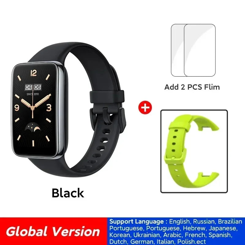 Global Version Xiaomi Smart Band 7 Pro 1.64 "AMOLED Screen Blood Oxygen Monitoring GPS Sports Tracking Watch