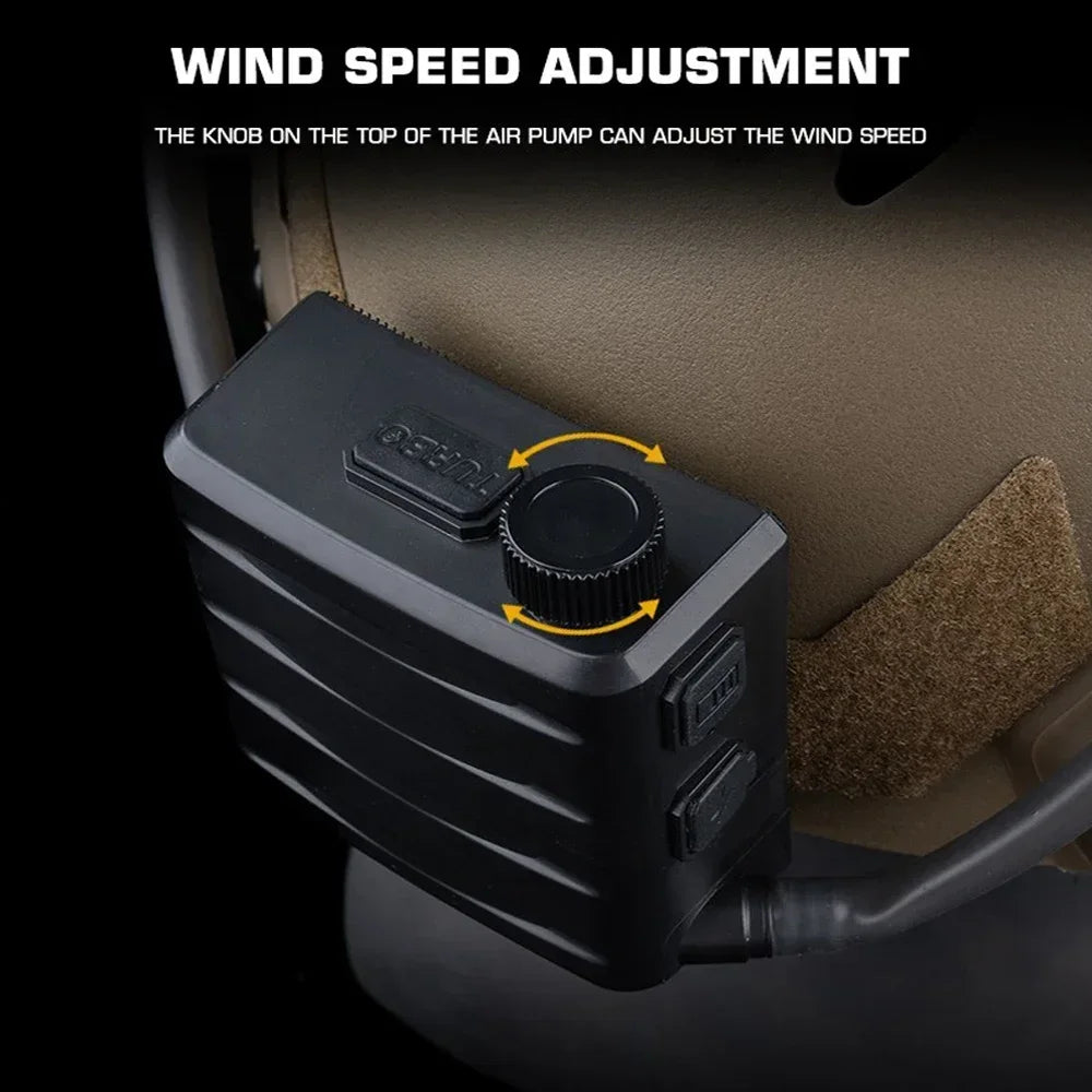 Tactical Goggles Defogging Fan Outdoor Hunting Shooting Airsoft Goggle Anti-fog Kit Hiking Ski Motorcycle Safety Protection Gear