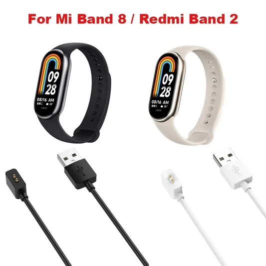 Magnetic Charger for Xiaomi Mi Band 8 / Redmi Band 2 USB Charging Cable for MiBand8 Band2 Pure Copper Core Power Cord Smartband
