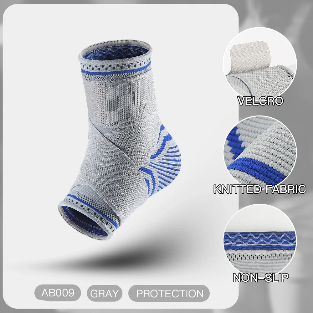 Ankle Brace Adjustable Ankle Support Protection Elastic Compression Brace Guard Support Running Bandage Ankle Wrap
