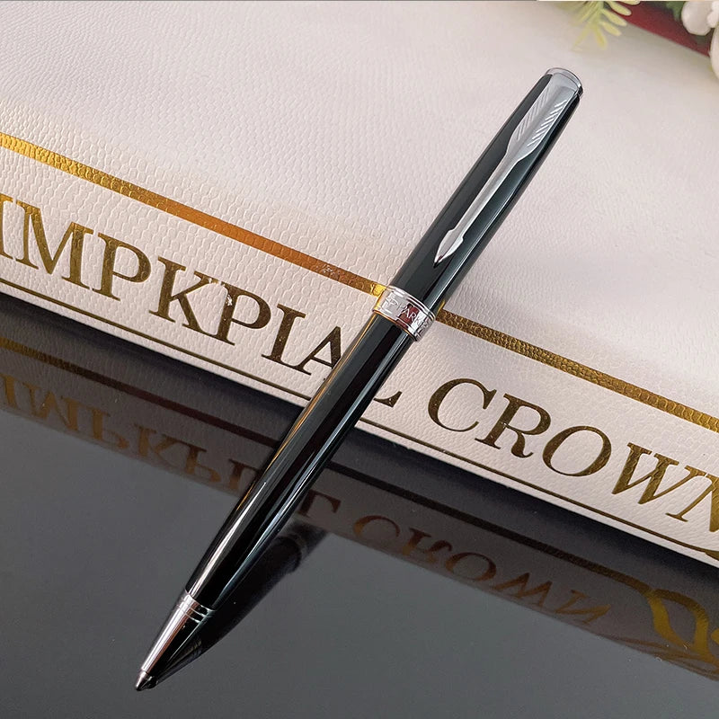 Classic Brand PARKER Metal Ballpoint Pen 0.7mm Blue Ink Business Office Signature Ballpoint pen