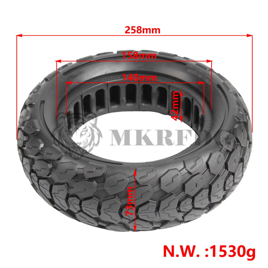 Electric Scooter 10 Inch 80/65-6 255x80 10x3.0 solid Tire for Inokim oxo Kugoo M4 G1 Dualtron VICTOR EAGLE Speedway 4 Zero 10X