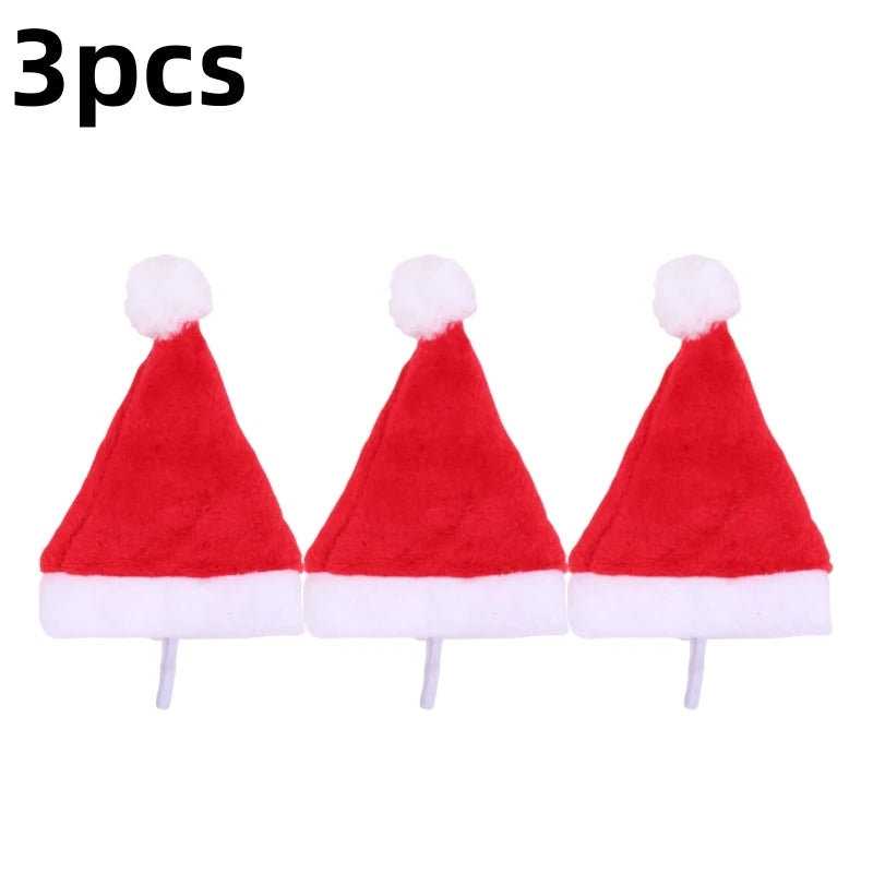 Dog Cat Christmas hat Clothes small hat Pet hat Christmas pet hat Christmas decorations