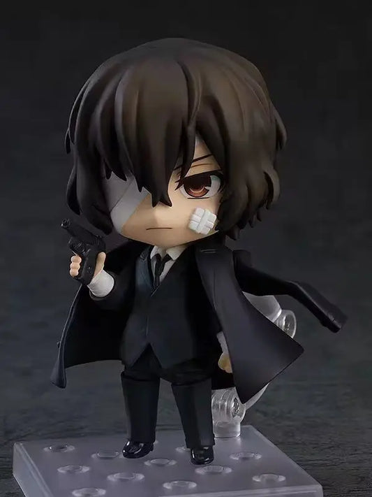 Action Figures Bungo Stray Dogs Nakajima Atsushi 893 Dazai Osamu 1748 Anime Figure Model Cute Toys for Children PVC Collector