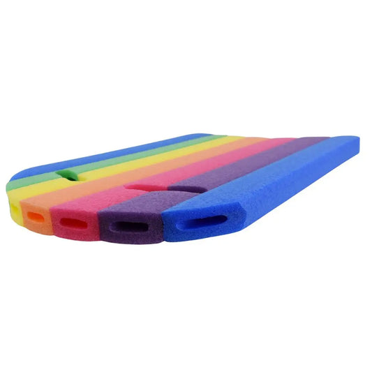 Pool Kids Adults Foam Board Swimming Training Aid Rainbow Float Board Swimming Kickboard Float Hand Board Float Kick Board DIY