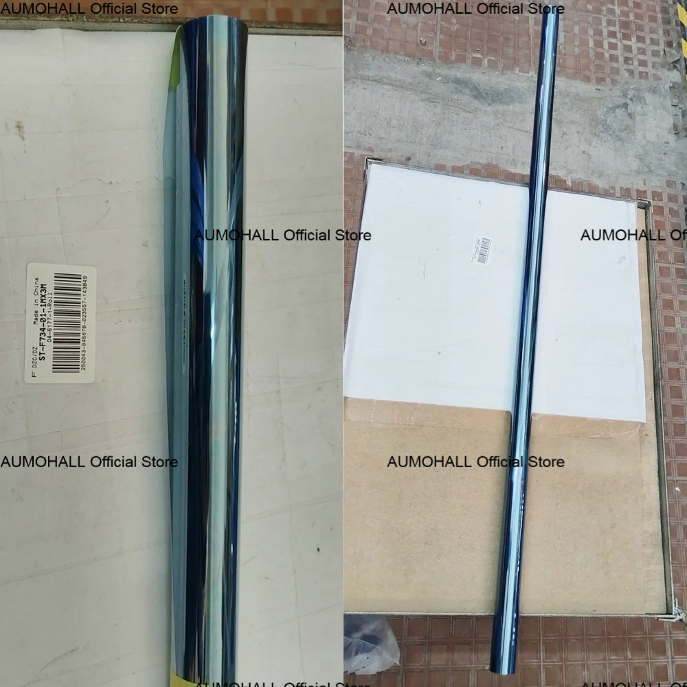 75cmX300cm Nano Ceramics VLT 78% Car Windshield Tinting Foils, UV99% IRR95% Light Blue Solar Front Rear Window Film Tints