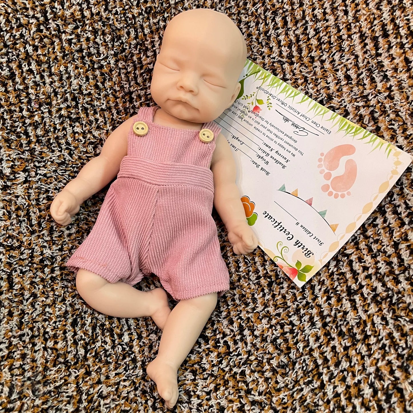 28CM Unpainted Silicone Girls Whole Body Soft Solid Silicone 8 Styles Newborn Baby Dolls Toys For Gifts Reborn Corpo De Silicone