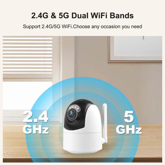 Tuya 5G WiFI IP Camera 2K 4MP Alexa Google Home NVR Outdoor Security Protection CCTV Monitor Motion Detection Video Surveillance