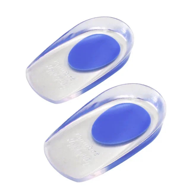 Medical Silicone Insoles For Heel Protector Inserts Heel Spur Pads For Relief Plantar Fasciitis Heel Pain Reduce Pressure