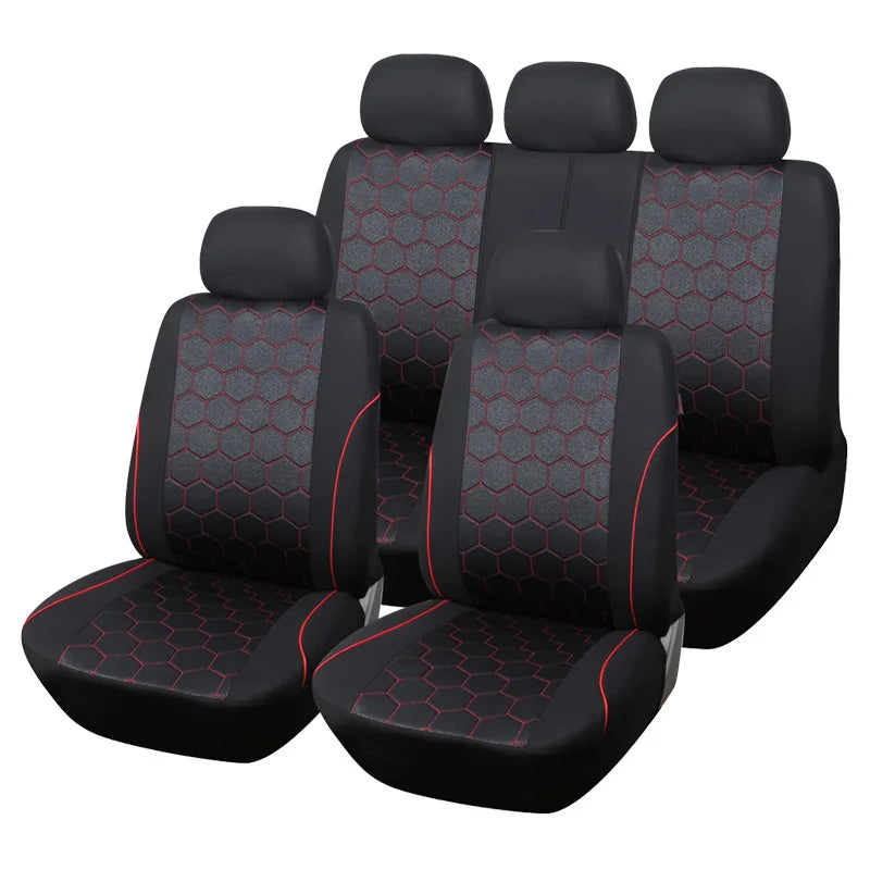 AUTOYOUTH 1+2 Seat Covers Car Seat Cover for Transporter for Ford Transit Van Truck Lorry for Renault for Peugeot for Opel