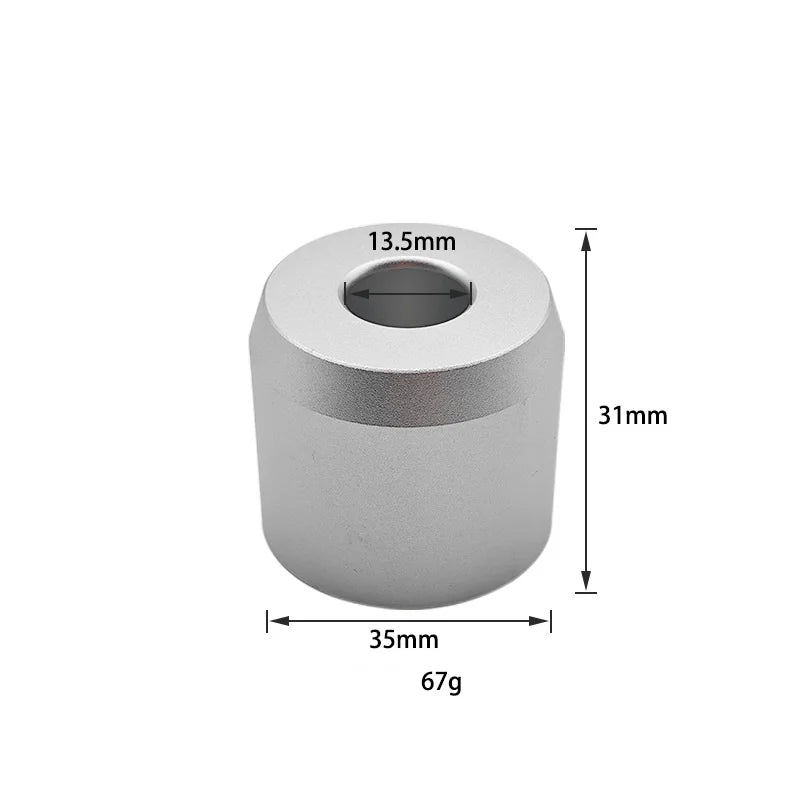 1 Pc Safety Razor Stand, Men's Aluminum Alloy Shaving Razor Base Holder, Manual Razor Holder for Bathroom Countertops