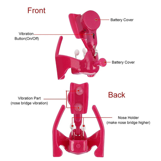 Electric Nose Shaper Nose Bridge Straightener Corrector No Pain Nose Up Lifting Clips for Women Beauty Tools