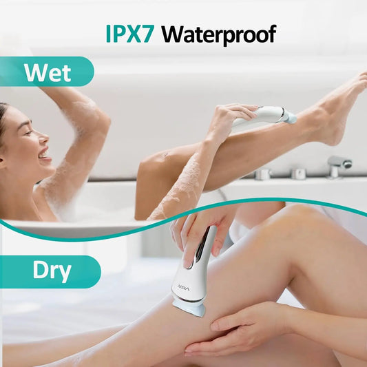 VGR Epilator for Women Hair Remover Electric Epilator Leg Body Bikini Lady Shaver Facial Underarms Hair Removal Tool V-733