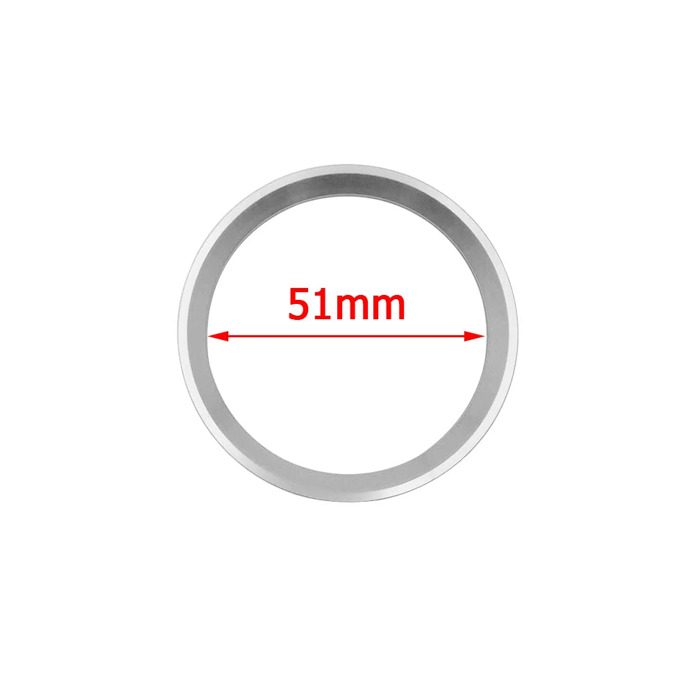 Car Steering Wheel Emblem Decoration Ring Stickers Cover For Mercedes Benz GLE CLA GLA W212 W246 W204 C117 W166 X204 Accessories