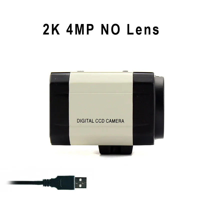 4MP 30fps 2560x1440 High Speed UVC USB Webcam 5-50mm / 2.8-12mm Varifocal Zoom Lens option 720P USB 1280*720 USB Camera