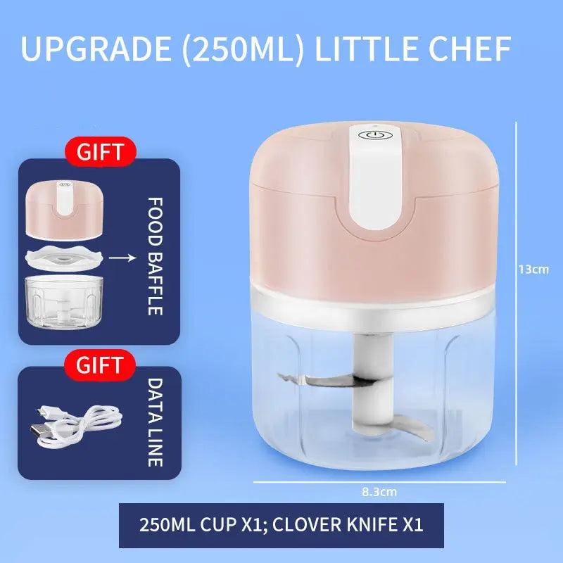 Multifunctional Cooking Machine Automatic Household Meat Grinder Baby Supplementary Food Stirring Minced Garlic Minced