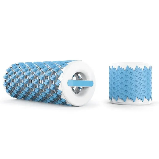 New Custom Deep Tissue Muscle Massage Collapsible Folding Shaft Yoga Foam Roller